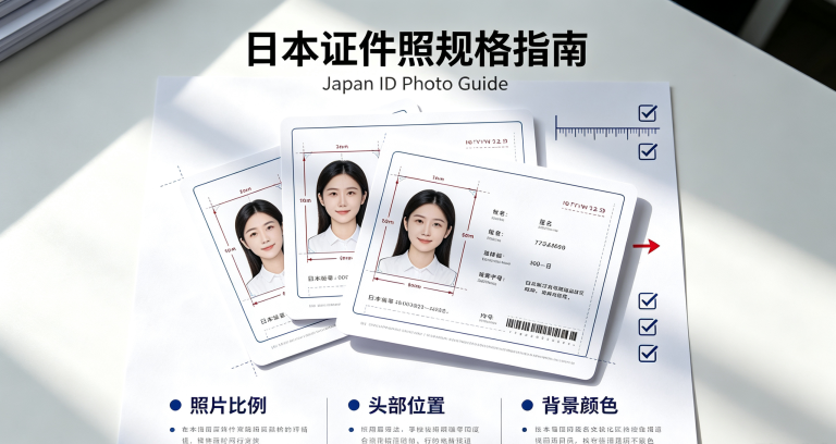 日本证件照规格指南 | Japan ID Photo Guide