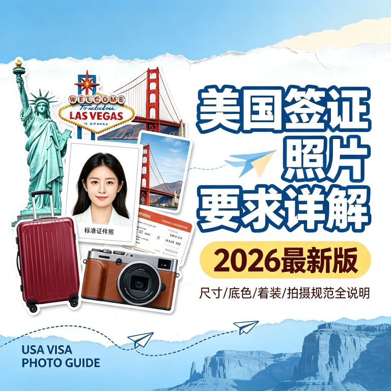 🇺🇸 美国签证照片要求详解（2026最新版）